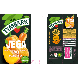 Tymbark Mus Vega mango dynia marchew 100 g